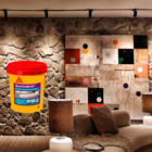 Rejunte Acrílico Quartzobrás 1kg Rosa Florença