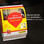 Rejunte Cerâmico Quartzolit 5kg - Marrom Tabaco