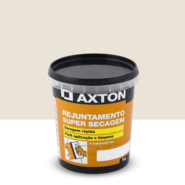 Rejunte Cimentício Aditivado 1Kg Marfim Axton