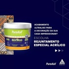 Rejunte Especial Acrílico Cor Grafite De 1kg Porto Koll