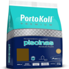 Rejunte Especial Piscinas Aqua Flex 4kg Portokoll Premium Gra