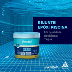 Rejunte Especial Piscinas Epoxi Portokoll Premium Branco