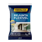Rejunte Flexível Cerâmica Cinza Platina 5Kg Fortaleza