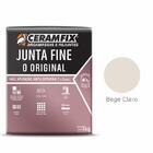 Rejunte Junta Fine Ceramfix Bege Claro 1kg