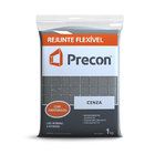 Rejunte para Áreas Secas Cimentício Cinza 1 Kg Precon