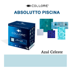 Rejunte para Piscina Acqualeste Siliconado cor Azul Celeste -