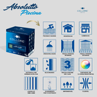 Rejunte para Piscina Acqualeste Siliconado cor Azul Celeste -