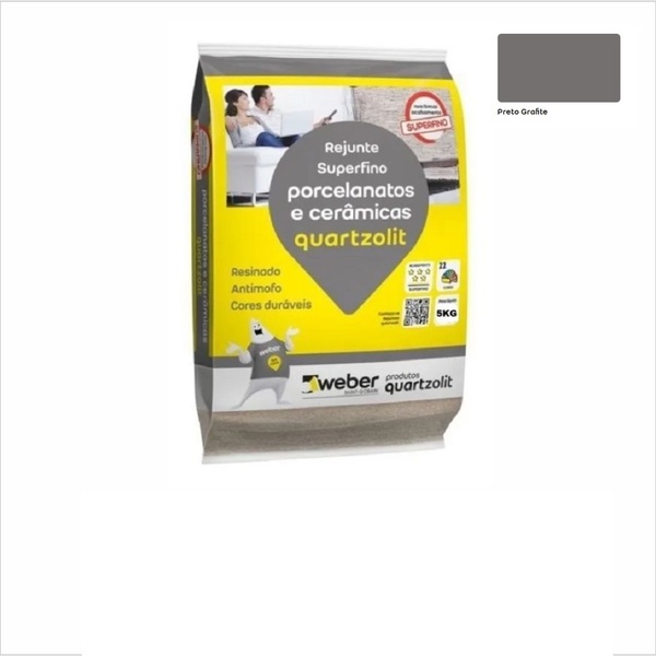 Rejunte Para Porcelanatos, Mármores e Granitos - Quartzolit 5