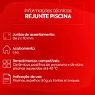 Rejunte Piscina Cinza Platina 5kg Quartzolit