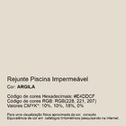 Rejunte Piscina Impermeável Cor Argila 1kg
