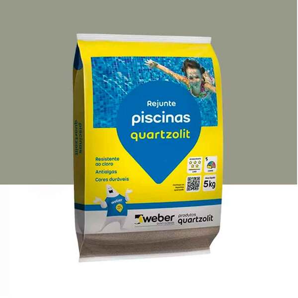 Rejunte Piscinas Verde Floresta 5kg - Quartzolit
