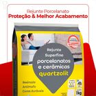 Rejunte Quartzolit 1kg Porcelanato Cinza Urbano