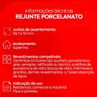 Rejunte Quartzolit 5kg Porcelanato Cinza Platina