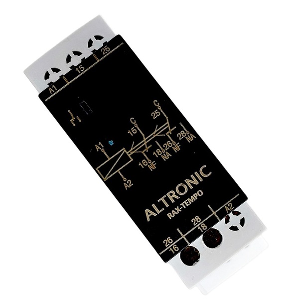 Relê Auxiliar Rax02 94-240vca 24vca/vcc 2 Spdt - 2 Contatos R