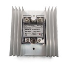 Rele Estado Sólido Ssr 60a 90-480vca 3-32vcc C/ Dissipador