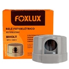 Rele Fotoeletrico Foxlux Cinza Bivolt Blister 52.05