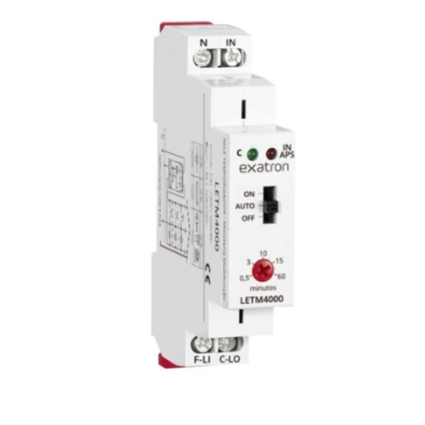 Relé Temporizador (minuteria Multifunção) Bivolt Din35