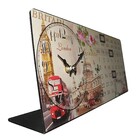Relogio Calendario De Mesa Big Ben Londres Vintage Retro Enfe