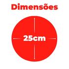 Relógio De Cozinha Sala Preto E Amarelo 25cm - Casambiente Re