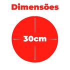 Relógio De Cozinha Sala Vintage Lilás 30cm - Casambiente Relo