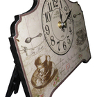 Relogio De Mesa Cafe Da Manha Vintage Retro Decoracao (xin-07)