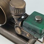 Relogio De Mesa Decorativo Enfeite Vintage Motor Home&co Meta