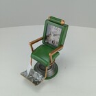 Relogio De Mesa Decorativo Vintage Poltrona Barbeiro Home&co