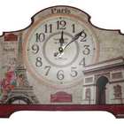 Relogio De Mesa Paris Vintage Retro Decoracao (xin-07)