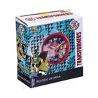 Relogio De Mesa Transformers Com Despertador Infantil Luxo Re
