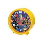 Relogio De Mesa Transformers Com Despertador Infantil Luxo Re
