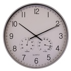 Relógio De Parede 30cm Completo Termometro Higrometro Borda A