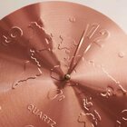 Relógio De Parede 30cm Rose Gold