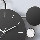 Relógio De Parede 3d Contemporâneo Nórdico Metal 84x55