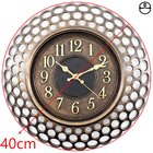 Relógio De Parede 40cm Decorativo Vintage Retrô 3d Vazado