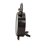 Relógio de Parede á Pilha Despertador Preto 4,6x16 Evolux