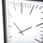 Relógio de Parede á Pilha Preto 4,2x40cm Evolux