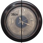 Relógio De Parede Antigo Vintage Retro Bronze