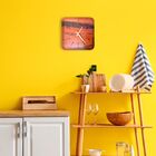 Relógio De Parede Astanna Classic Quadrado 30x30