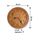 Relógio De Parede Astanna Redondo 28cm