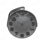 Relógio De Parede Com Alça Cinza 30cm