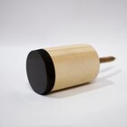 Relógio De Parede Decorativo Adnet Rosa E Amarelo Com Números