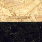 Relógio De Parede Decorativo Amarelo E Preto Em Osb Com Númer