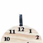 Relógio De Parede Decorativo Moderno Madeira Natural