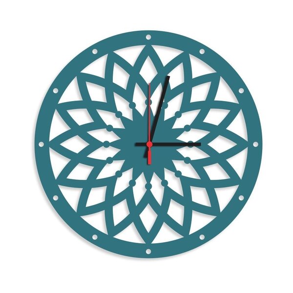 Relógio De Parede Decorativo Premium Mandala Vazado Ágata