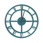 Relógio De Parede Decorativo Premium Números Romanos Vazado Á