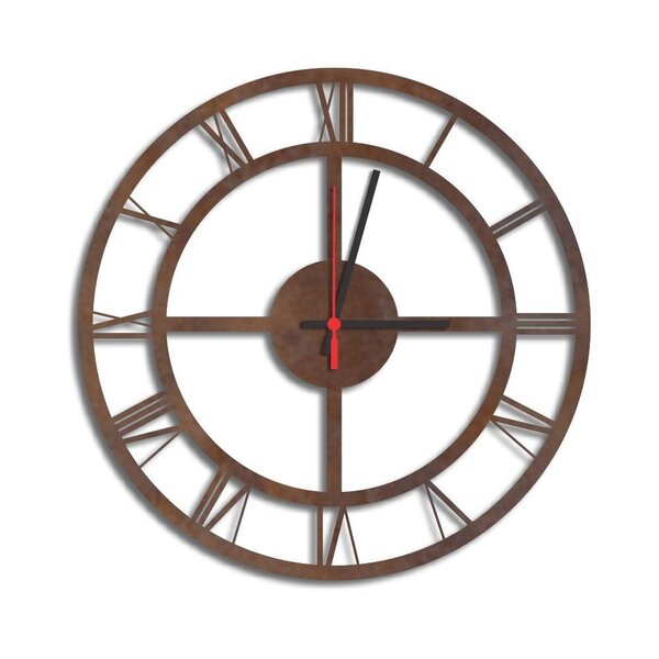 Relógio De Parede Decorativo Premium Números Romanos Vazado C