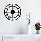 Relógio De Parede Decorativo Premium Números Romanos Vazado P