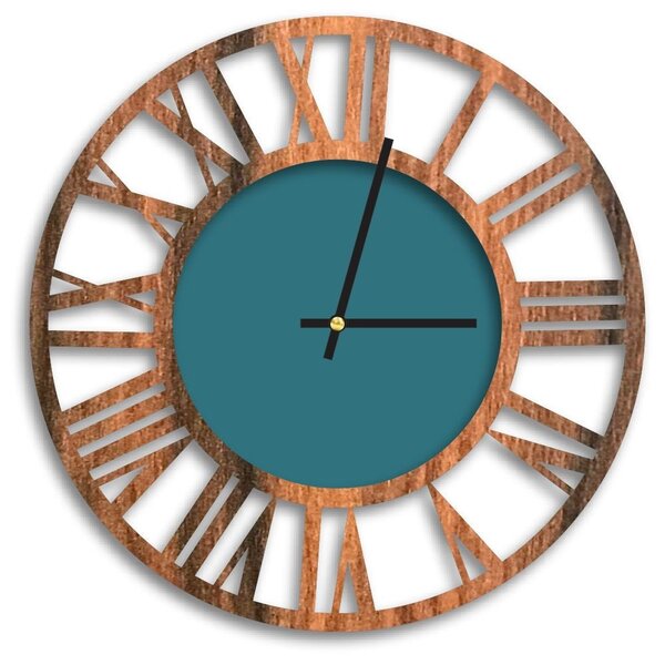 Relógio De Parede Decorativo Premium Vazado Números Romanos A