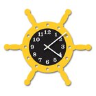 Relógio De Parede Decorativo Timão Amarelo E Preto Ônix Com D