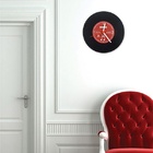 Relógio De Parede Disco De Vinil